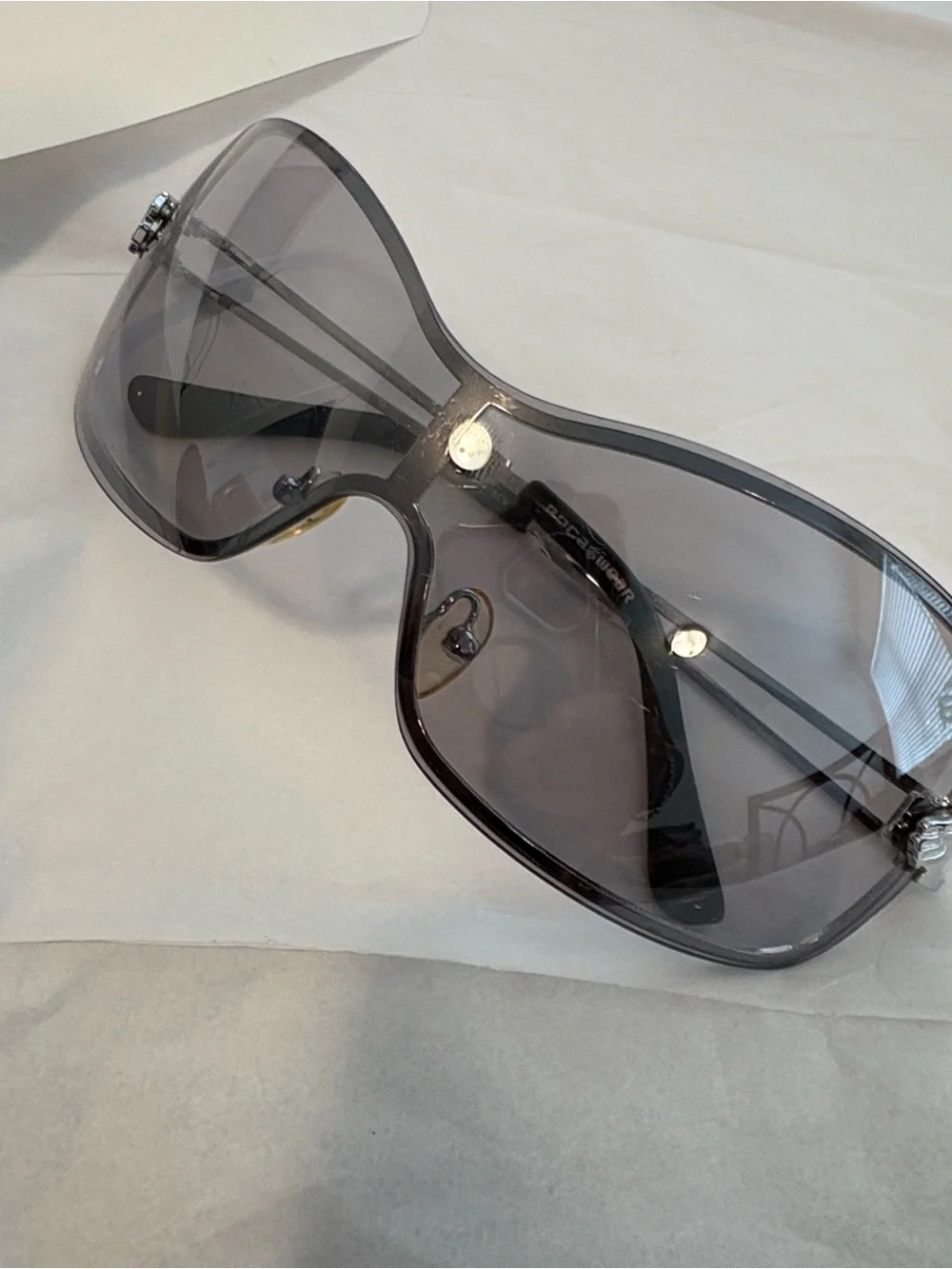 Vintage Rocawear Shield Sunglasses R329 SLV